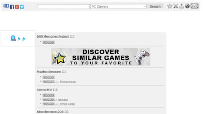OldGamesFinder - vind games van weleer