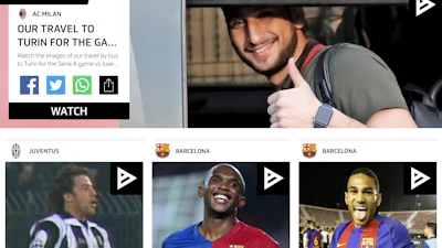 Dugout - volg uw favoriete voetbalsterren