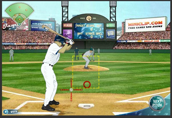 Focus Baseball - Mep die bal het stadion uit