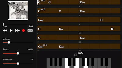 Chord Tracker - Vind de akkoorden van uw favoriete nummers