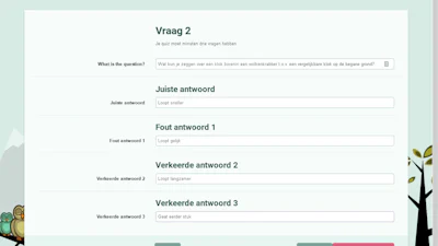 Online Quiz Creator - Maak je eigen quiz
