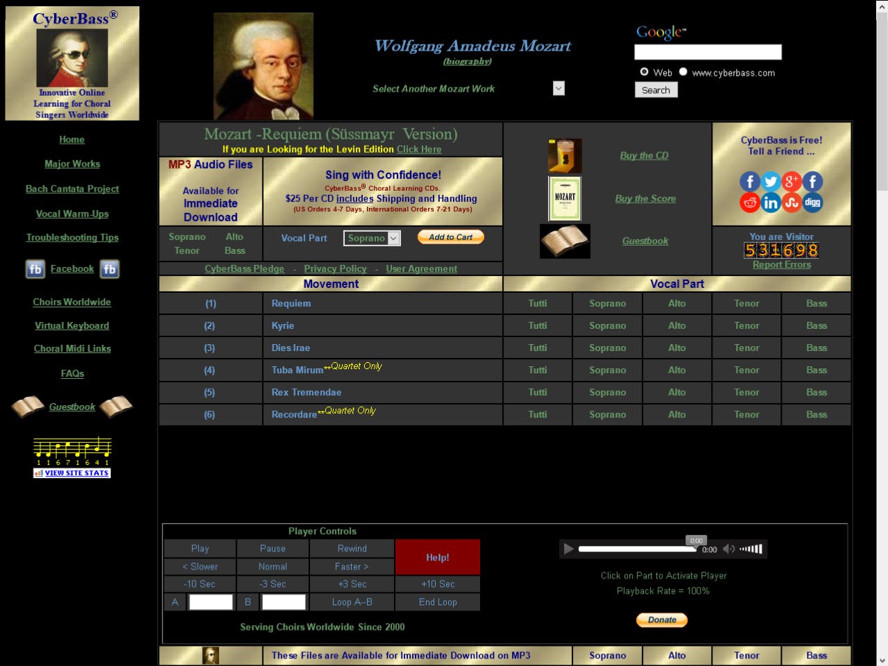 CyberBass - Oefen uw favoriete koormuziek