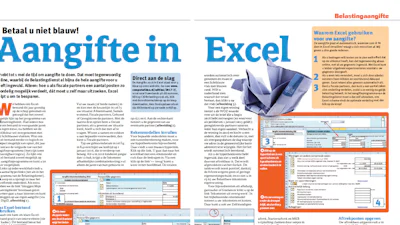 Download bij 'Aangifte in Excel', Computer Idee 7 - 2017