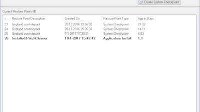 Restore Point Creator - Maak makkelijk herstelpunten