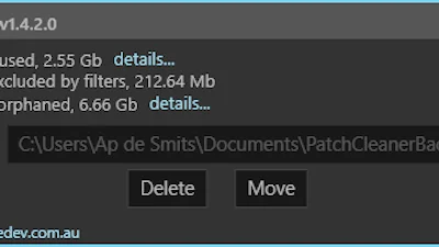 PatchCleaner - lekker een schone snelle schijf
