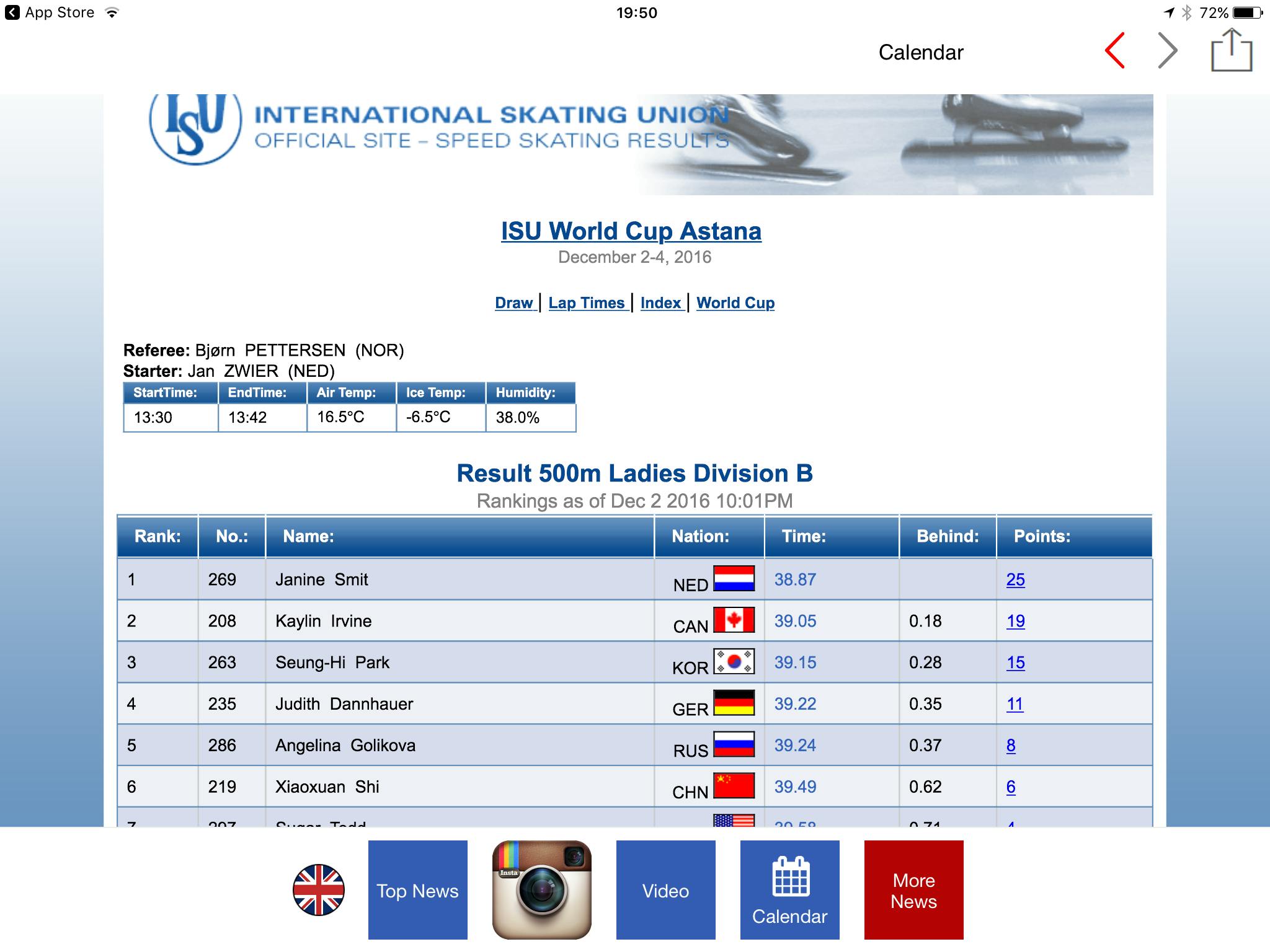 Speed Skating News - Het laatste schaatsnieuws