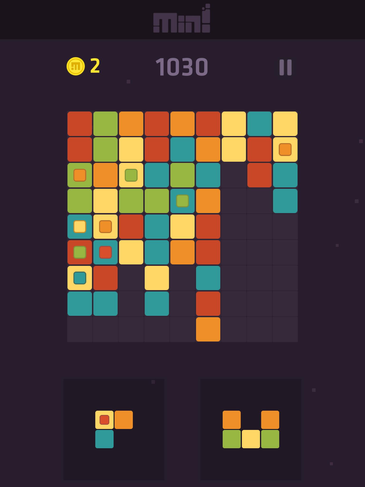 Min! - Drie op een rij + Tetris