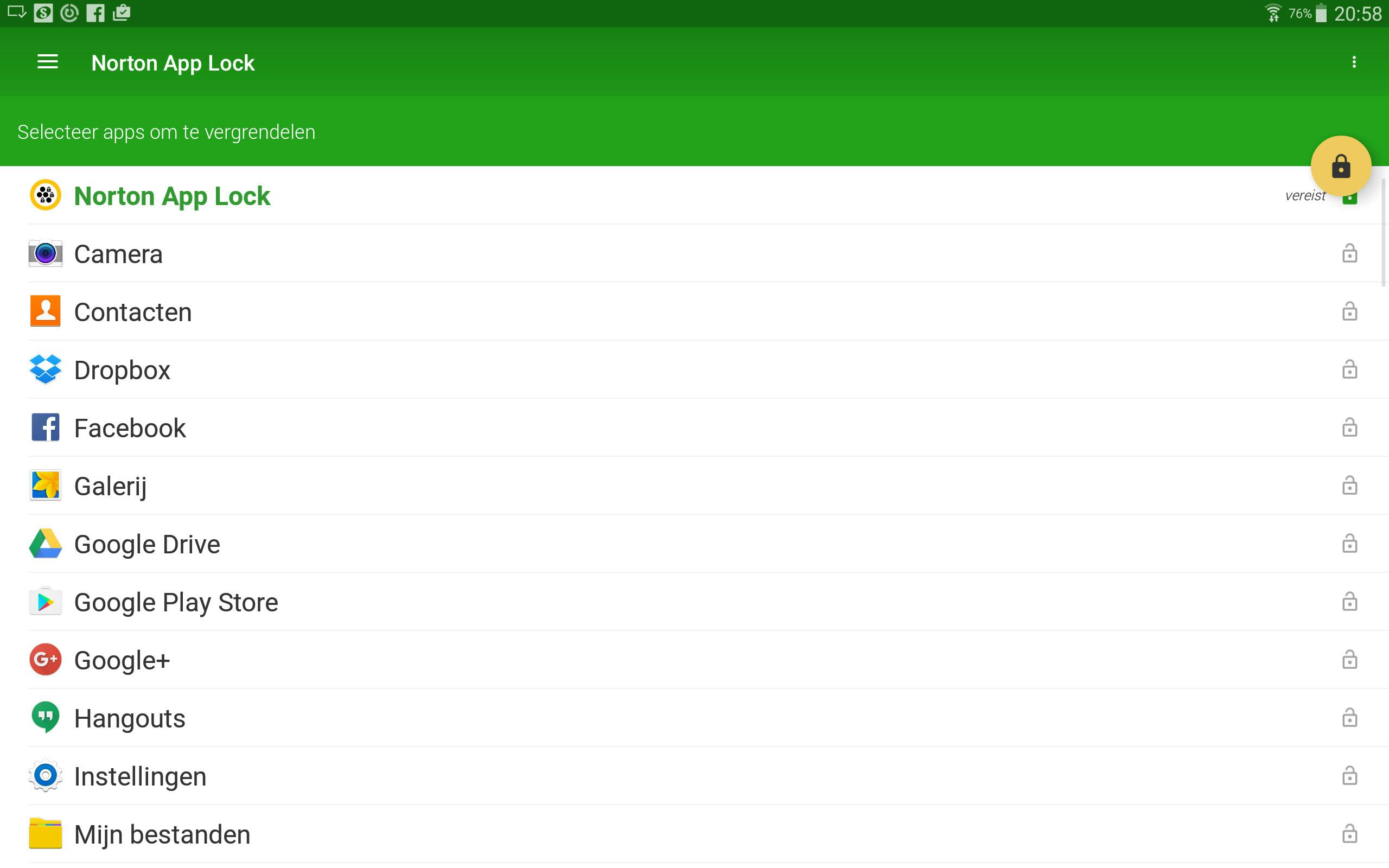 Norton App Lock - Extra beveiliging voor Android-apps
