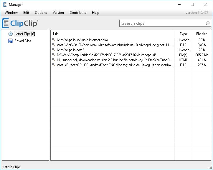 ClipClip - Zoveel knippen en plakken als je wil