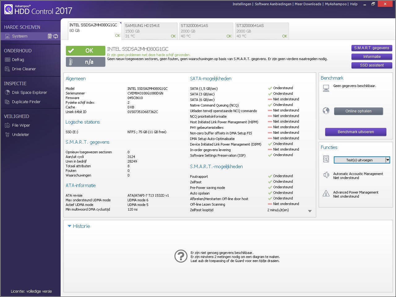 HDD Control - Houd je harde schijf in conditie