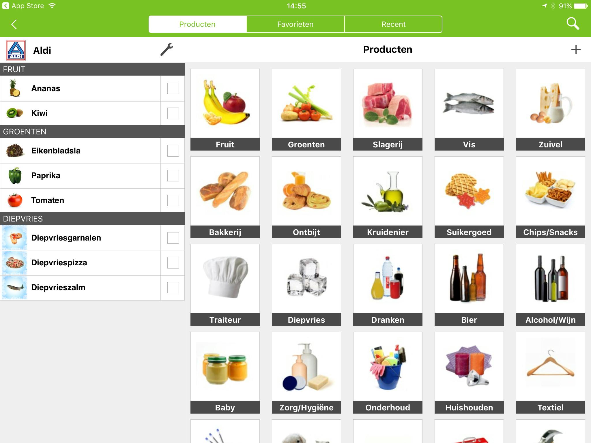 myShopi - Nooit meer een boodschap vergeten