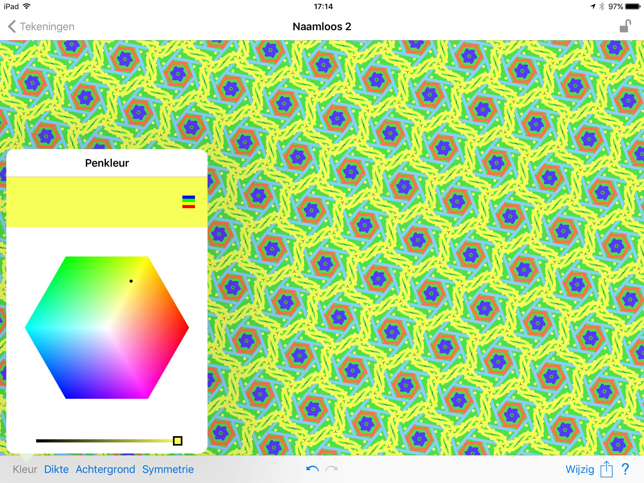 KaleidoPaint - Symmetrische kunst op je telefoon