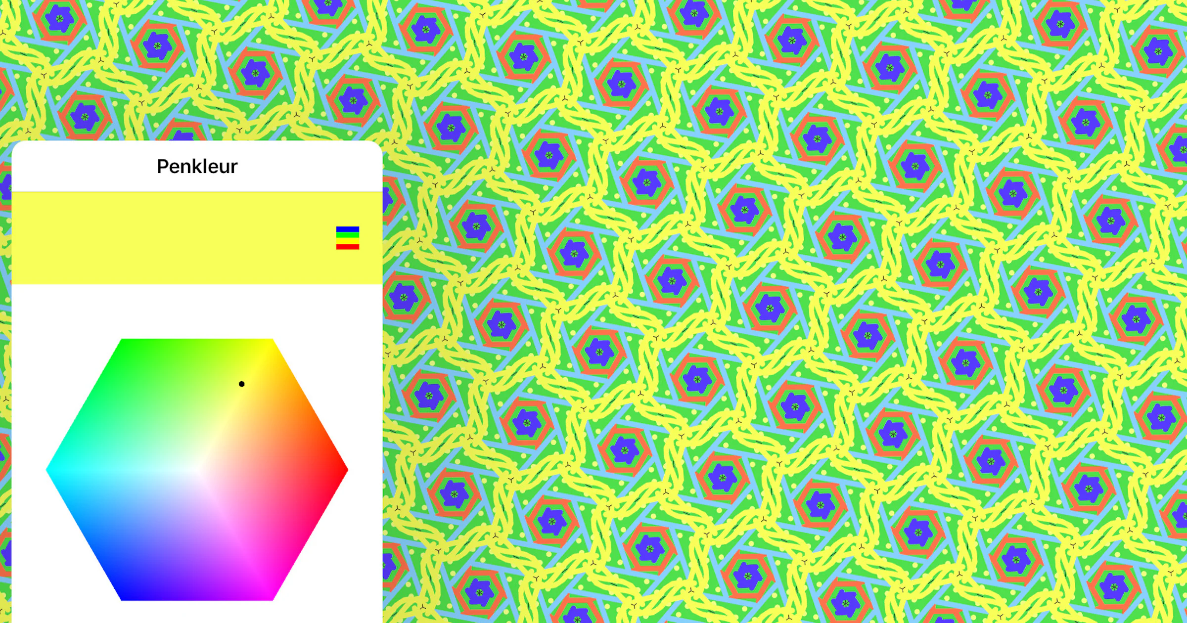 KaleidoPaint - Symmetrische kunst op je telefoon