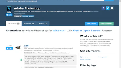 Alternativeto - Gratis vervangers voor commerciële software