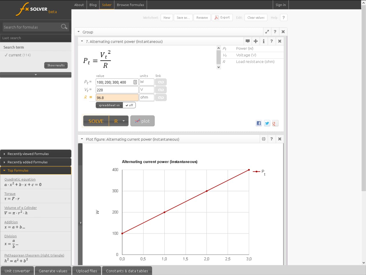 FXSolver - Vind en reken met formules op elk gebied