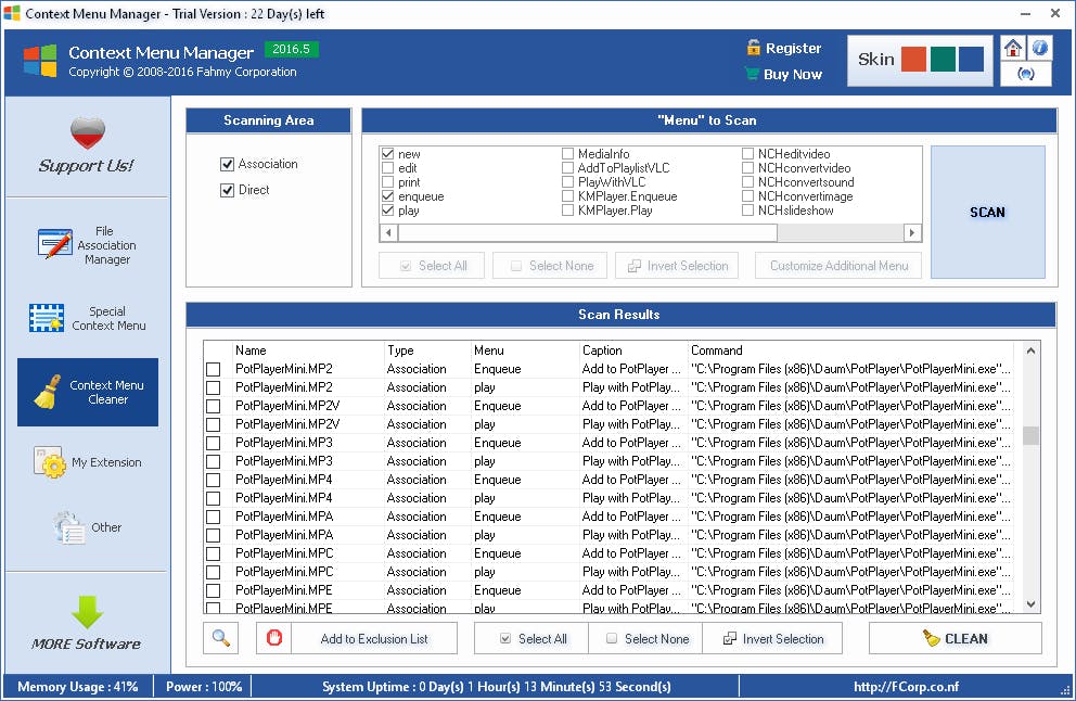 Context Menu Manager -  Zet het context-menu van Windows naar uw hand