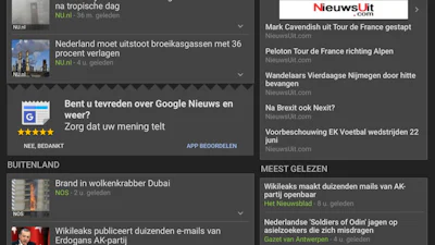 Google Nieuws - Snel toegang tot het nieuws dat jou interesseert