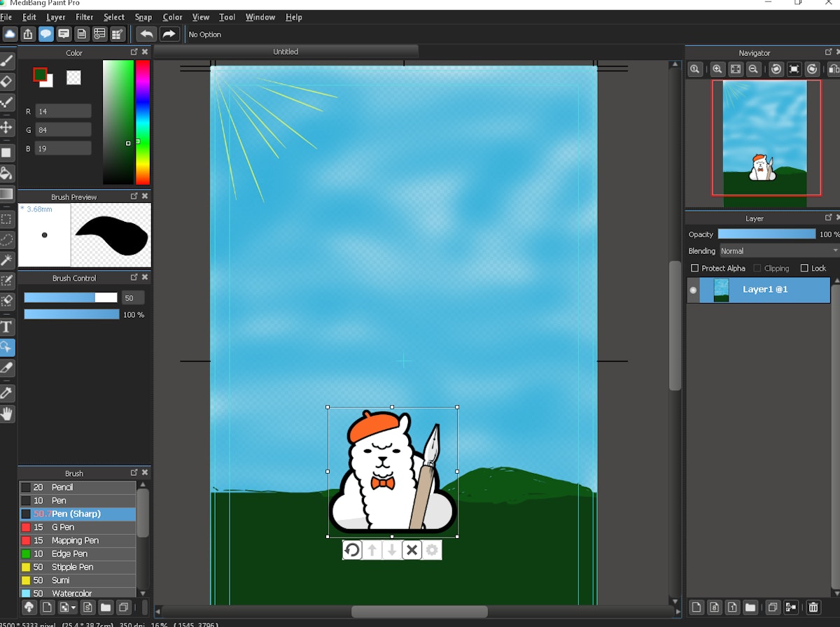 MediaBang Paint Pro Teken uw eigen stripverhaal ID.nl