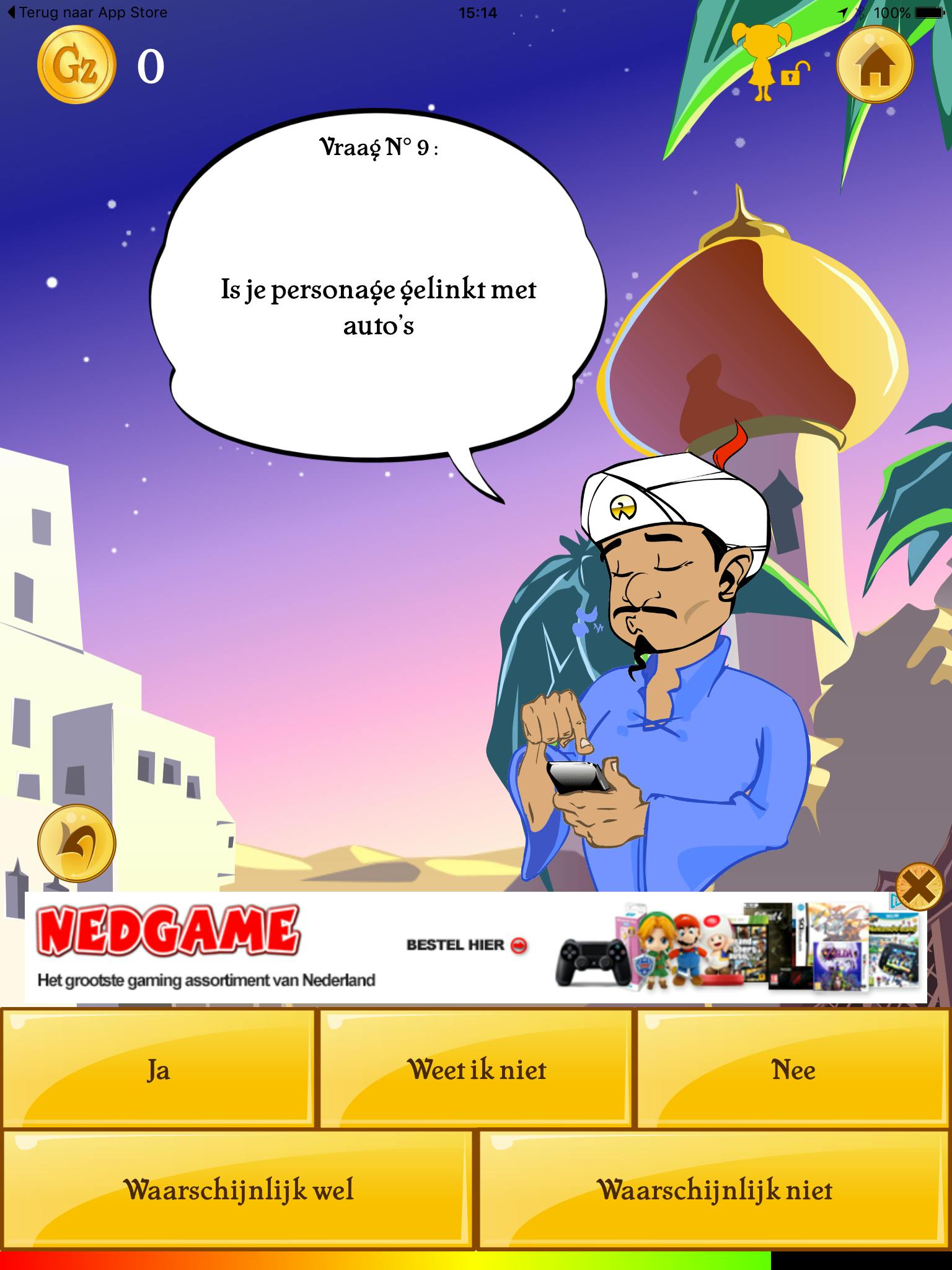 Akinator - Een echte, werkende gedachtenlezer