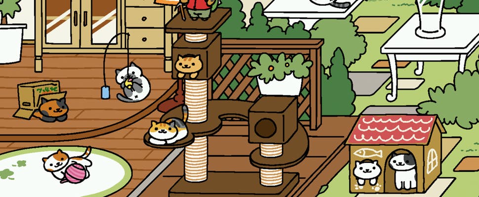 Neko Atsume - Een tuin vol katten