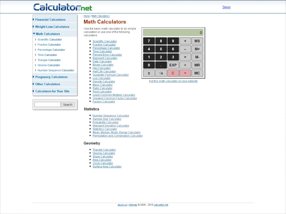 Een rekenmachine voor ieder doel in je browser ID.nl