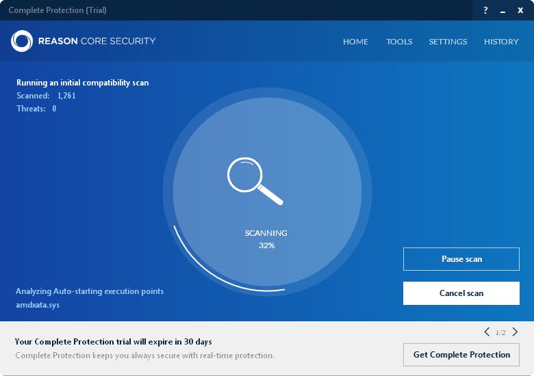 Reason Core Security - Verwijder adware van uw systeem