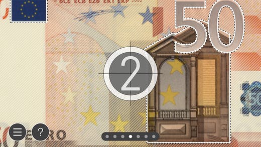 Echt of Vals - De echtheid van een bankbiljet testen met de smartphonecamera