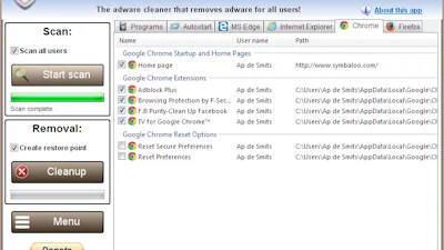 Ultra Adware Killer - Scan uw hele pc op adware
