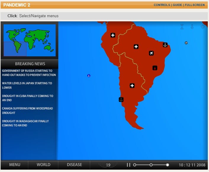 Pandemic 2 - Spelletje om een allesverwoestende ziekte te knutselen