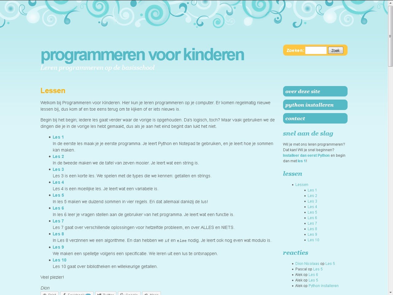 Programmeren voor Kinderen - Leer kids programmeren