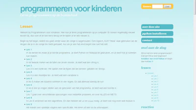 Programmeren voor Kinderen - Leer kids programmeren