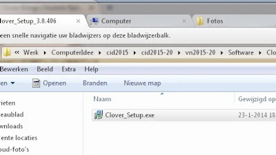 Clover - Maak tabbladen in Windows Verkenner