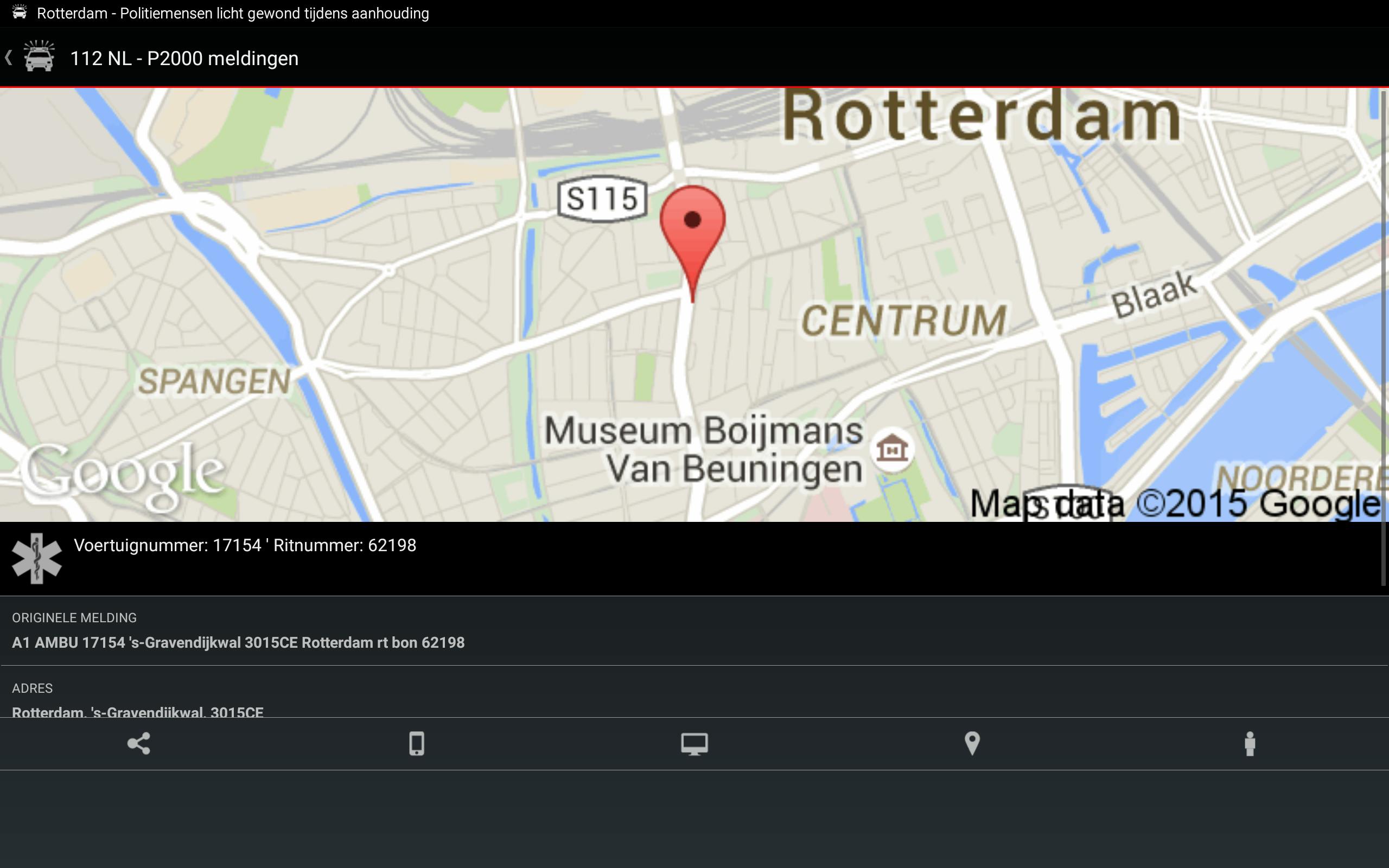112 Nederland - Waar gaat die sirene heen? Deze app weet het!