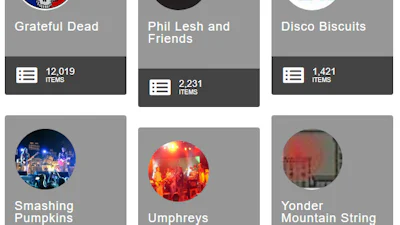 Etree - Een rijke bron voor gratis live-muziek