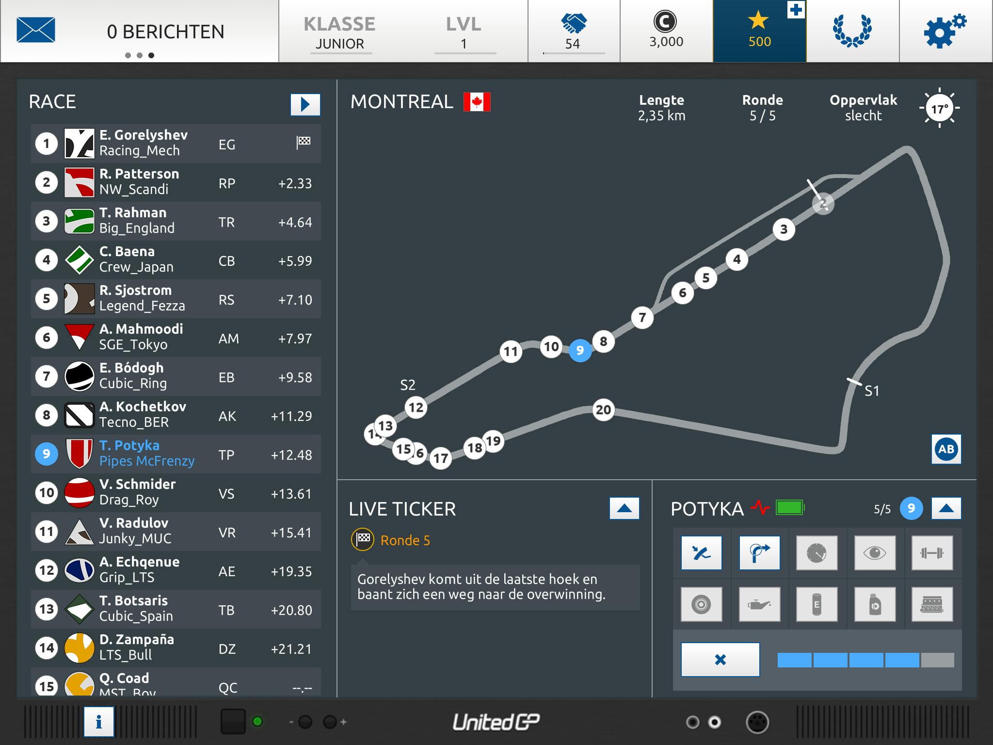 UnitedGP - Een leuke game waarin u baas wordt over uw eigen Formule 1-team