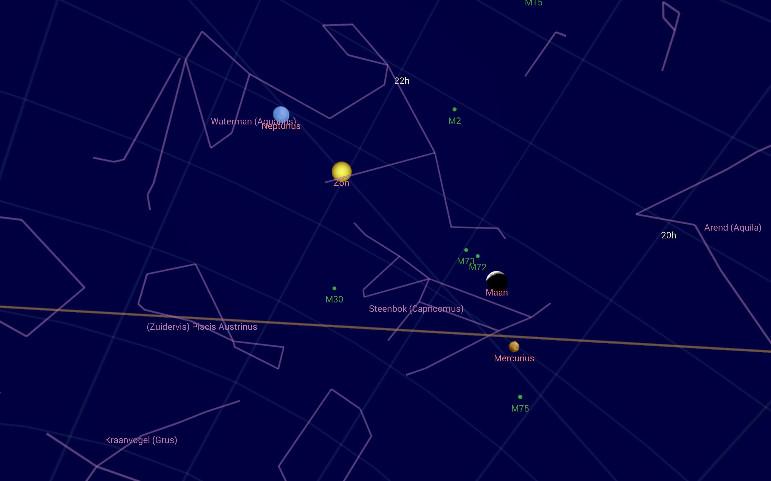 Sky Map - Identificeer sterren en planeten met uw smartphone