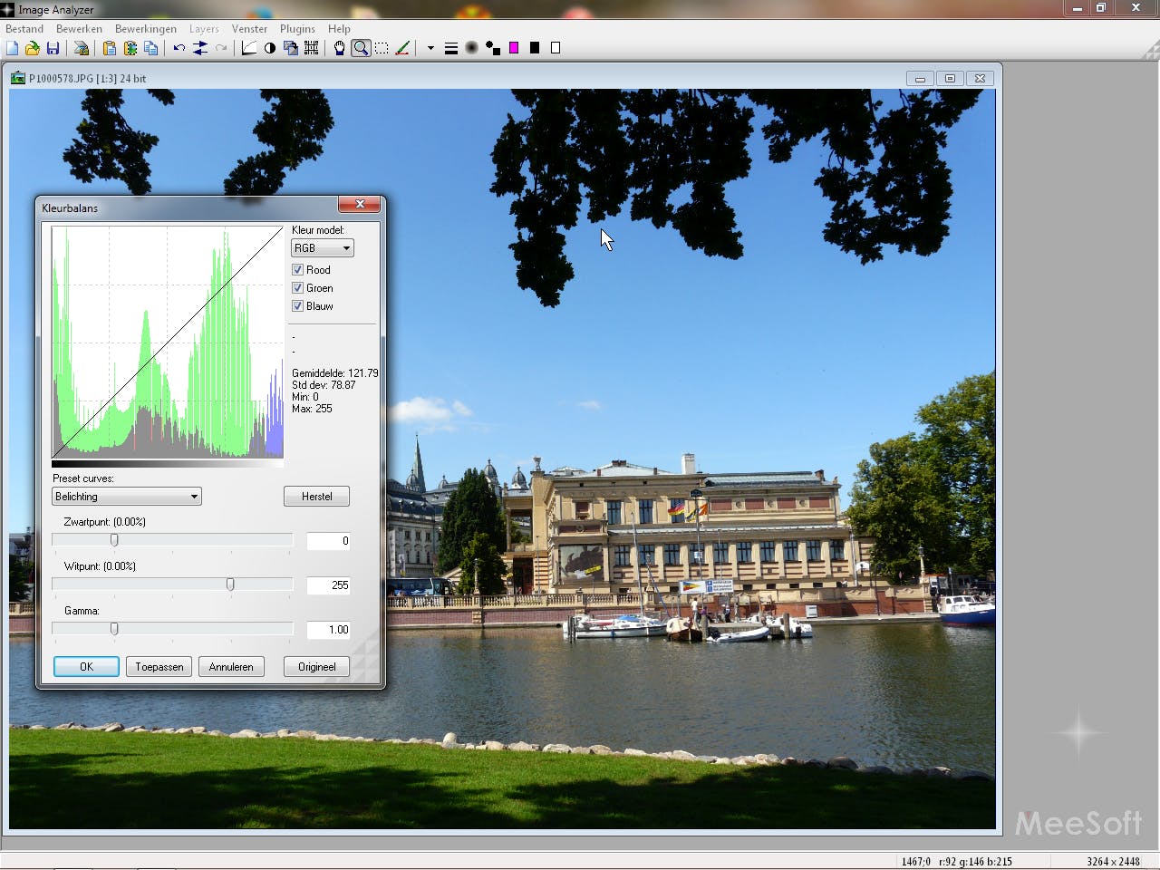 Image Analyzer - Verbeter uw foto's