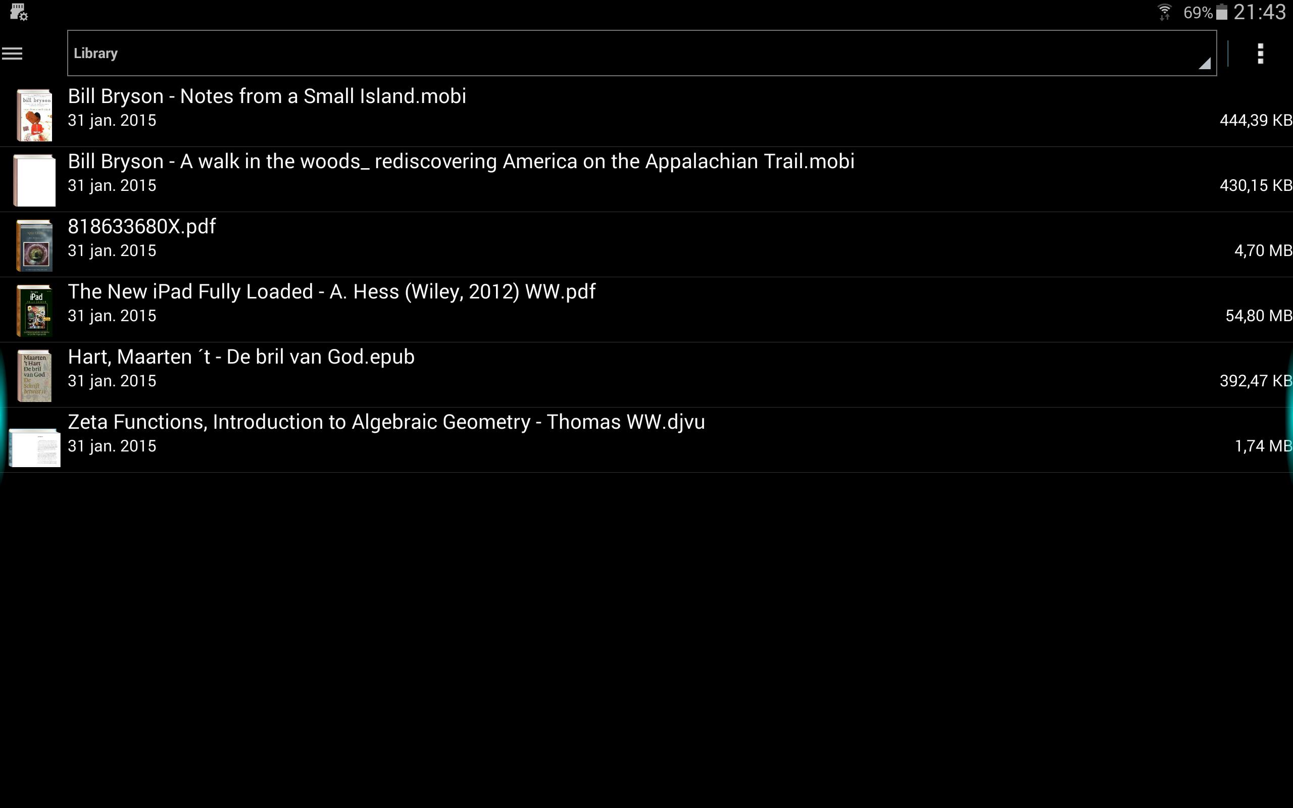 EbookDroid - De ultieme e-reader voor Android