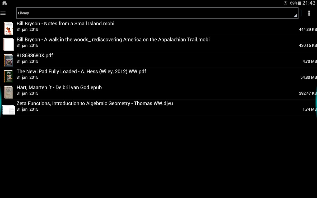 EbookDroid De ultieme ereader voor Android ID.nl