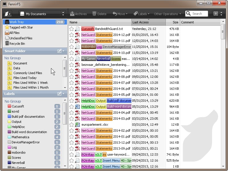 FenrirFS - Een alternatieve Verkenner