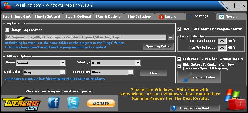 Windows Repair All-in-One - Repareer fouten in je systeem
