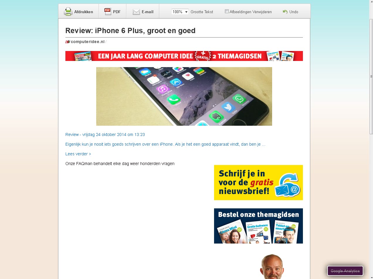 PrintFriendly - Wegpagina's mooier afdrukken