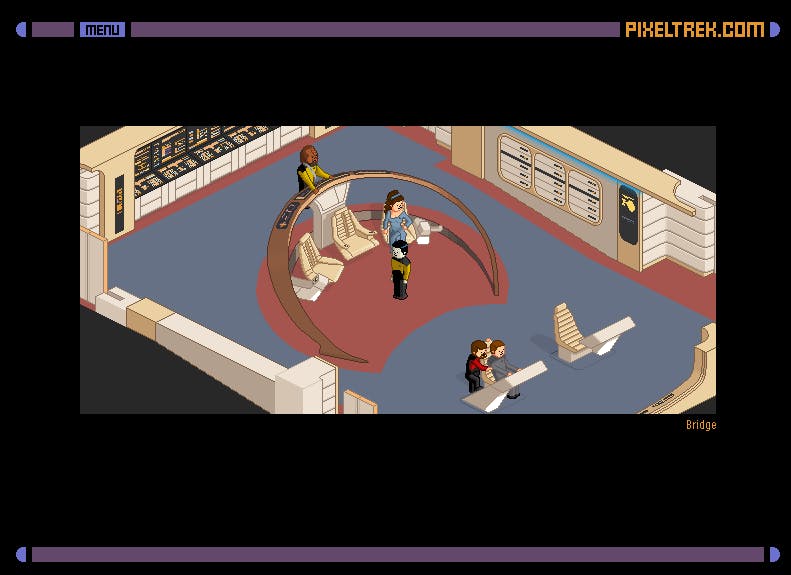 PixelTrek - Verken de USS Enterprise