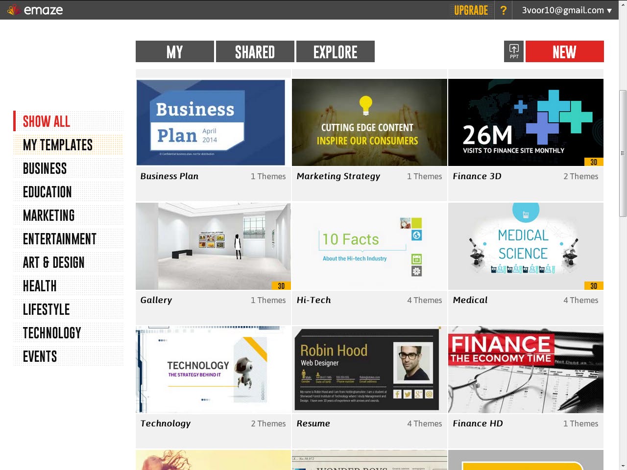 Emaze - Een goed alternatief voor PowerPoint