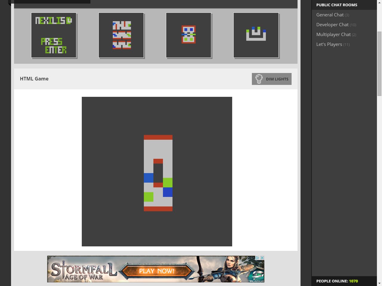 Nexilis - Leuke browsergame met moeilijke puzzels