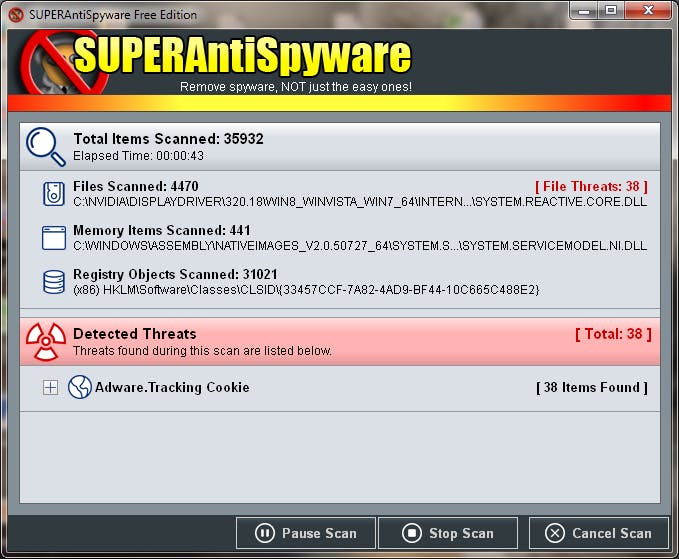 SuperAntiSpyware - Verjaag malware van uw pc