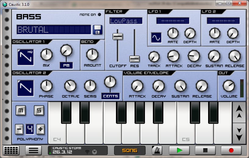 Caustic - Maak uw eigen techno- of ambient-hit