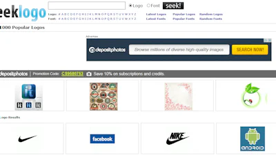 SeekLogo - Duizenden logo's om u te inspireren