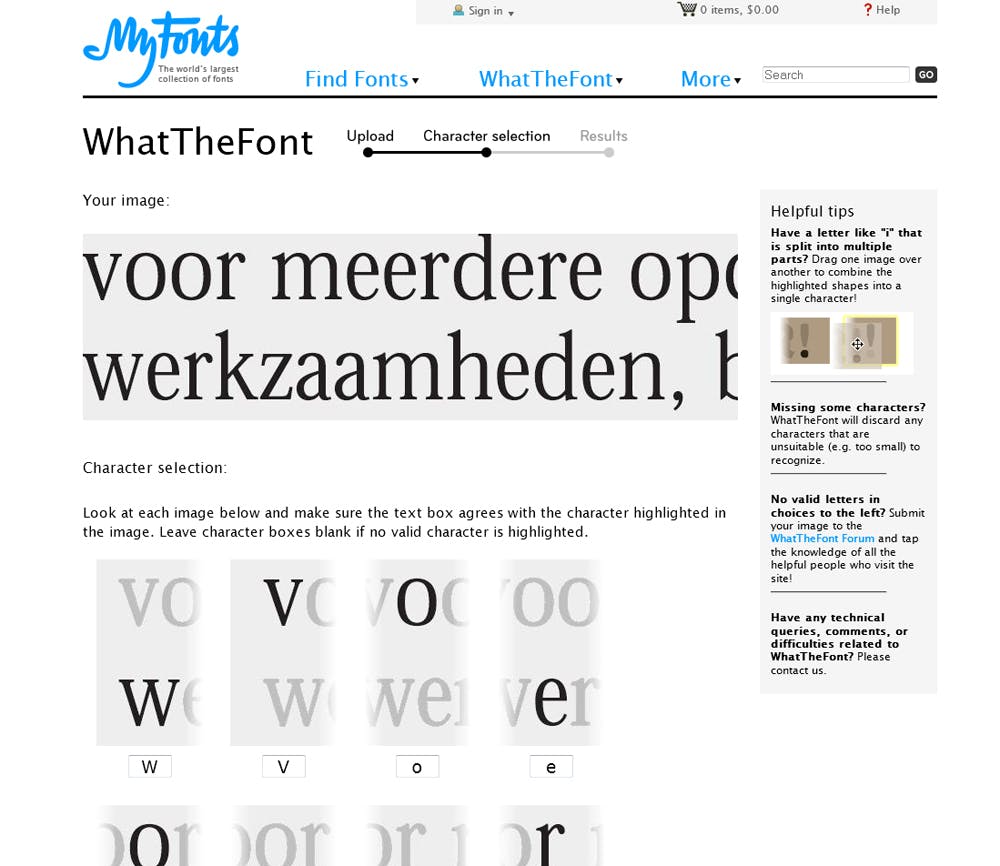 WhatTheFont