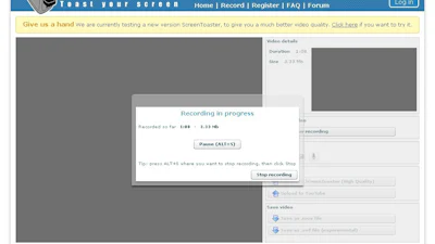 ScreenToaster